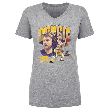 Luka Doncic Women's V-Neck T-Shirt | 500 LEVEL
