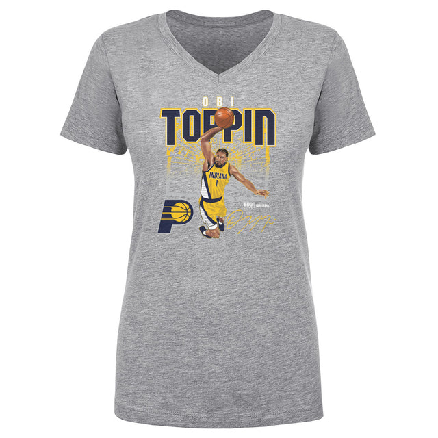 Obi Toppin Women's V-Neck T-Shirt | 500 LEVEL