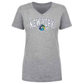 New York Cosmos Women's V-Neck T-Shirt | 500 LEVEL