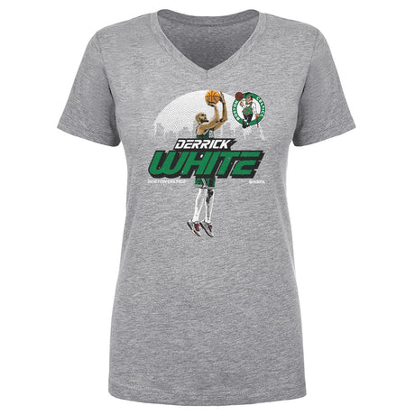 Derrick White Women's V-Neck T-Shirt | 500 LEVEL