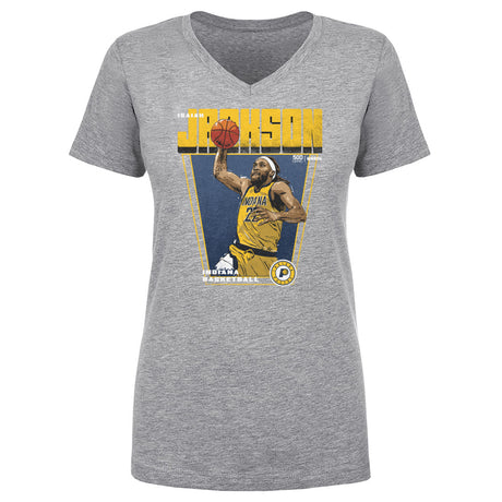 Isaiah Jackson Women's V-Neck T-Shirt | 500 LEVEL