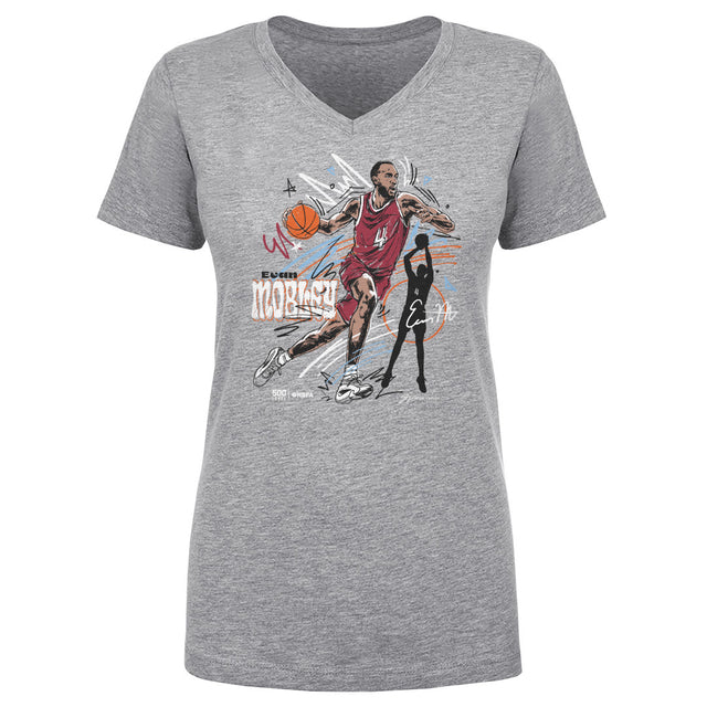 Evan Mobley Women's V-Neck T-Shirt | 500 LEVEL