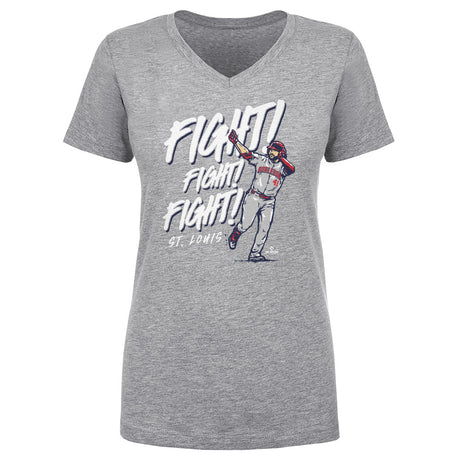 Alec Burleson Women's V-Neck T-Shirt | 500 LEVEL