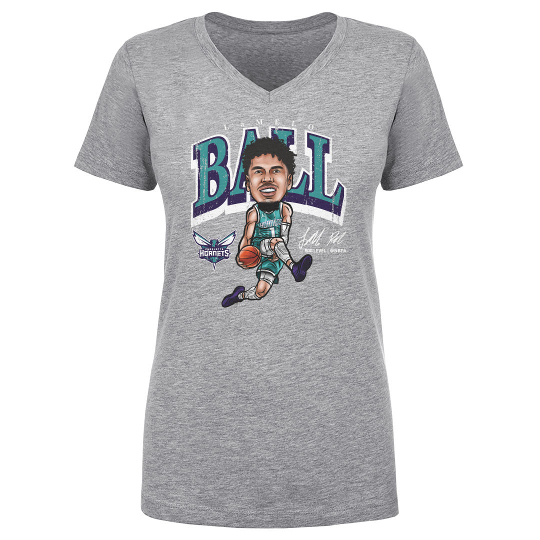 LaMelo Ball Women's V-Neck T-Shirt | 500 LEVEL