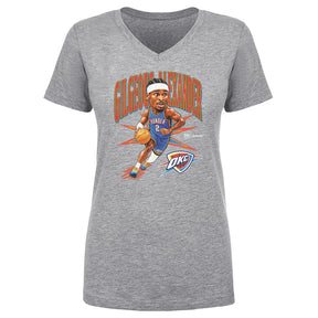 Shai Gilgeous-Alexander Women's V-Neck T-Shirt | 500 LEVEL