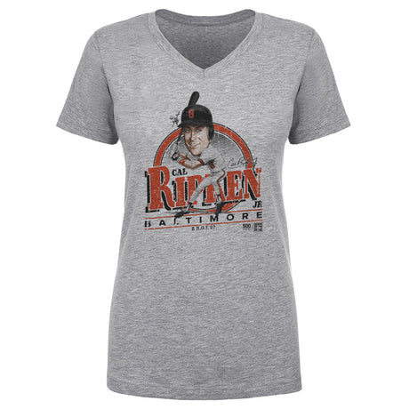Cal Ripken Jr. Women's V-Neck T-Shirt | 500 LEVEL