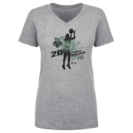 Sabrina Ionescu Women's V-Neck T-Shirt | 500 LEVEL
