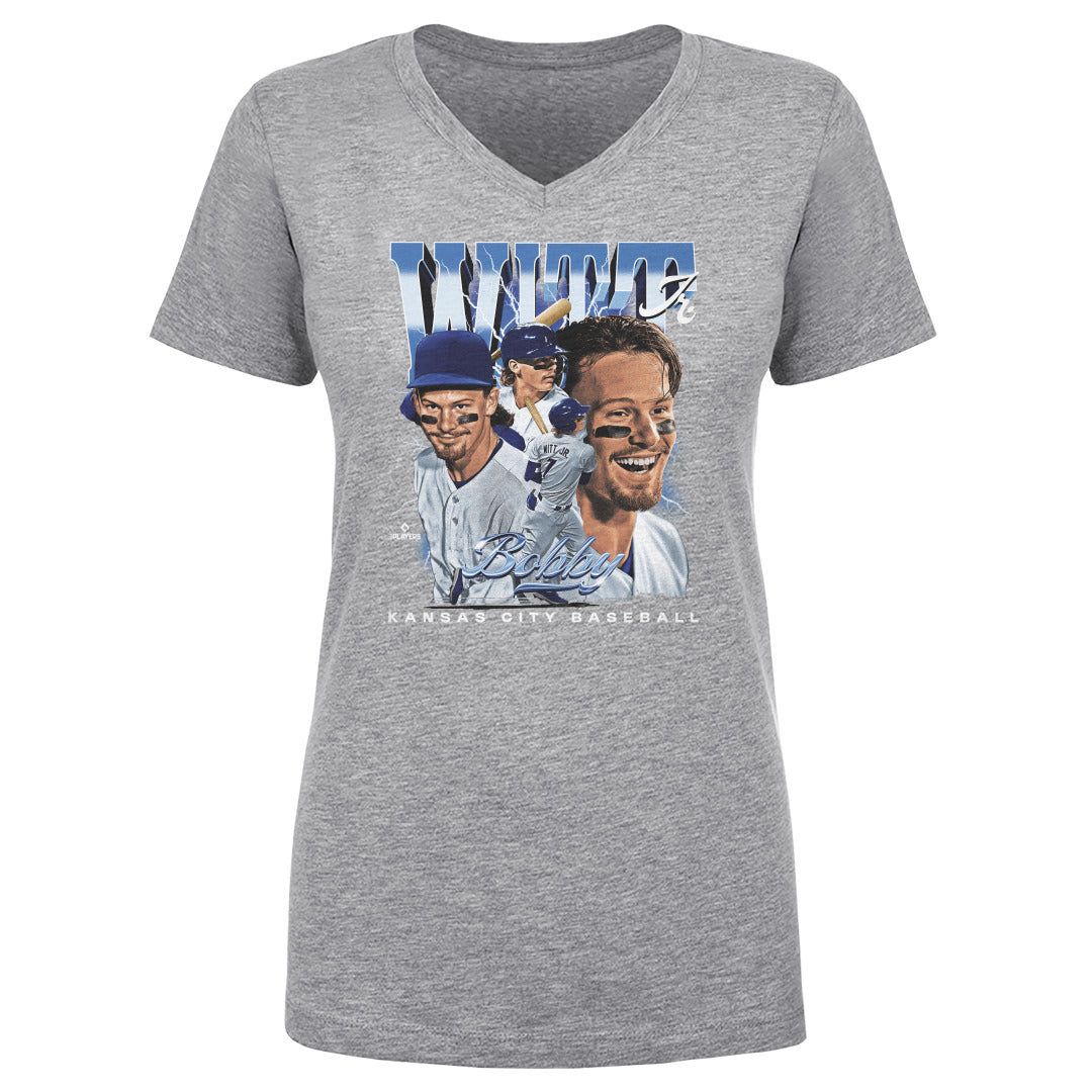 Bobby Witt Jr. Women's V-Neck T-Shirt | 500 LEVEL