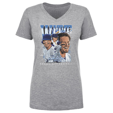 Bobby Witt Jr. Women's V-Neck T-Shirt | 500 LEVEL