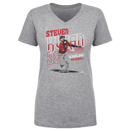 Steven Kwan Women's V-Neck T-Shirt | 500 LEVEL