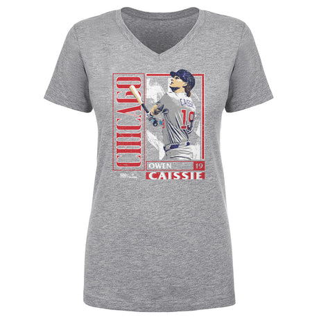 Owen Caissie Women's V-Neck T-Shirt | 500 LEVEL