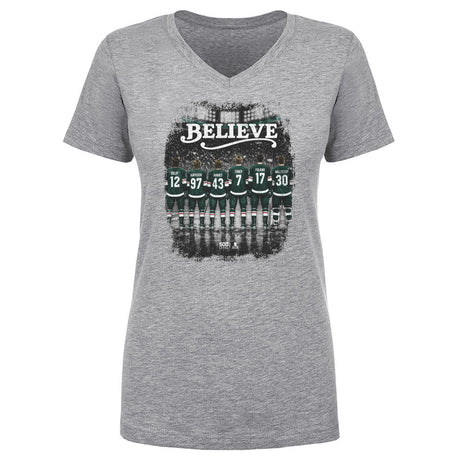 Minnesota Hockey Women's V-Neck T-Shirt | 500 LEVEL