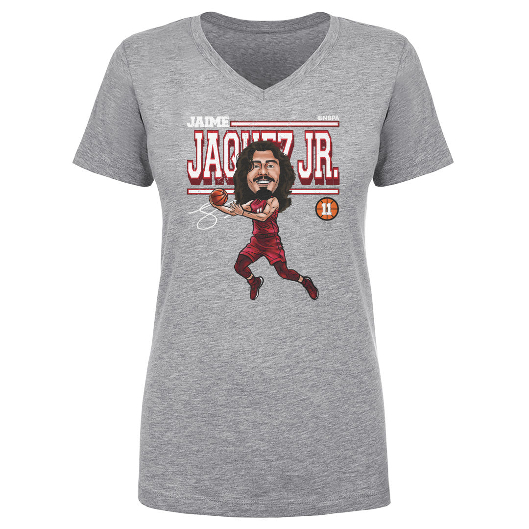 Jaime Jaquez Jr. Women's V-Neck T-Shirt | 500 LEVEL