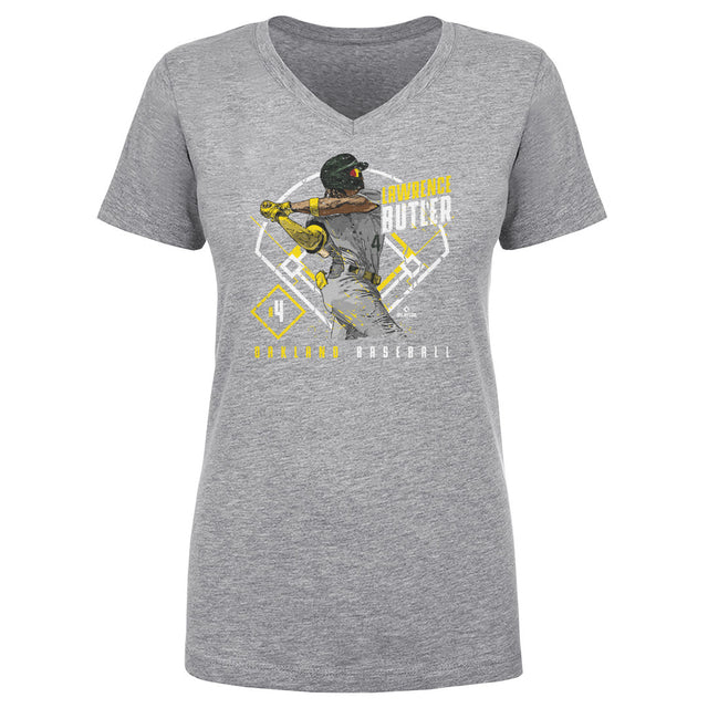 Lawrence Butler Women's V-Neck T-Shirt | 500 LEVEL