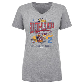 Shai Gilgeous-Alexander Women's V-Neck T-Shirt | 500 LEVEL