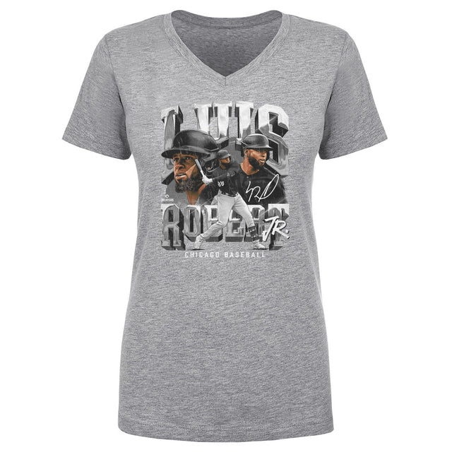 Luis Robert Women's V-Neck T-Shirt | 500 LEVEL