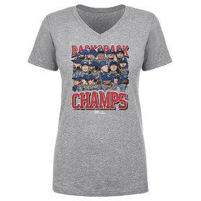 Los Angeles Baseball Women's V-Neck T-Shirt | 500 LEVEL