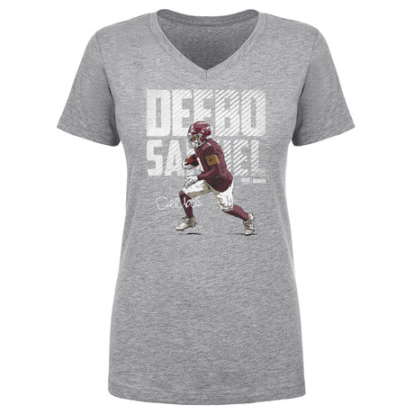 Deebo Samuel Women's V-Neck T-Shirt | 500 LEVEL