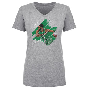 Jayson Tatum Women's V-Neck T-Shirt | 500 LEVEL