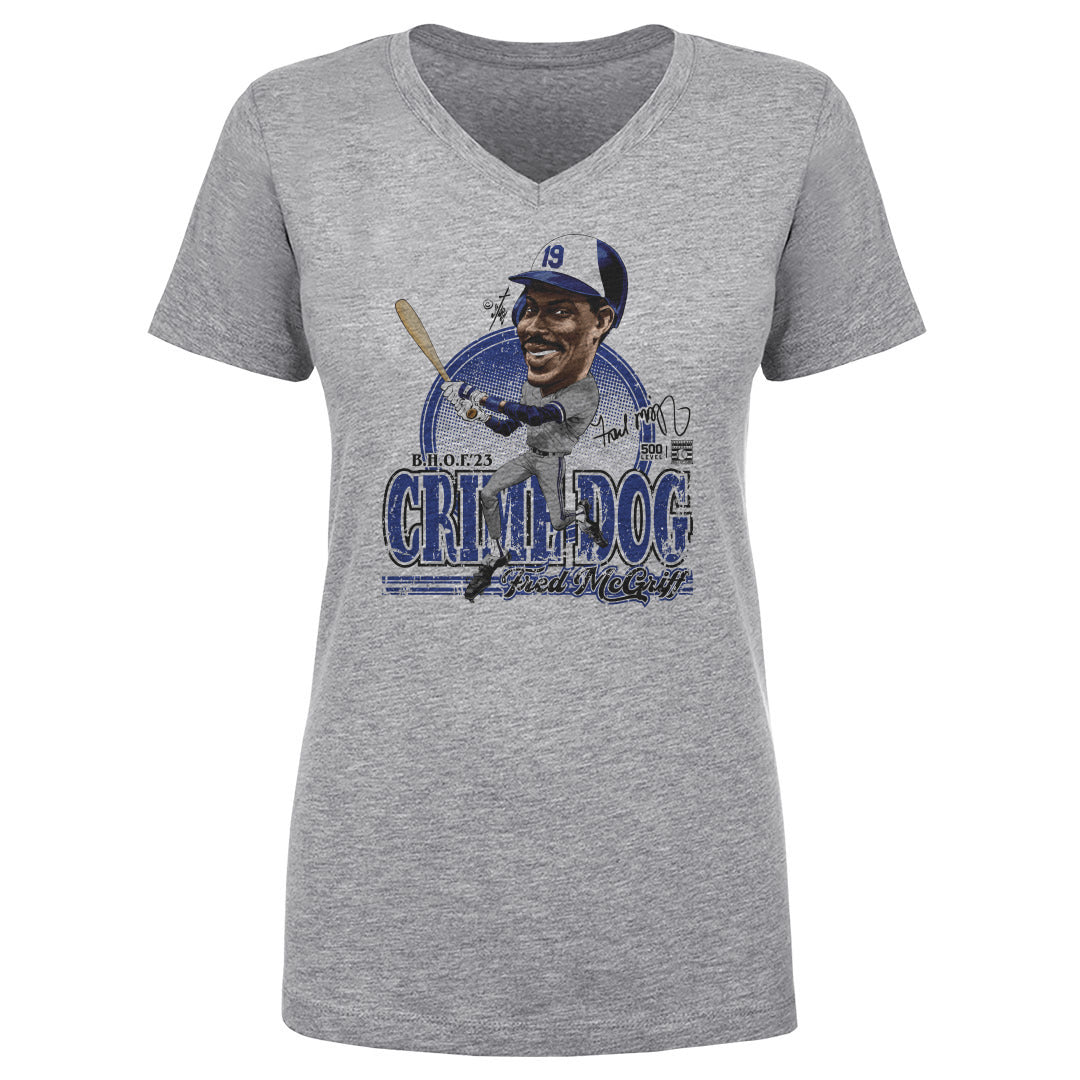 Fred McGriff Women's V-Neck T-Shirt | 500 LEVEL