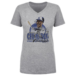 Fred McGriff Women's V-Neck T-Shirt | 500 LEVEL