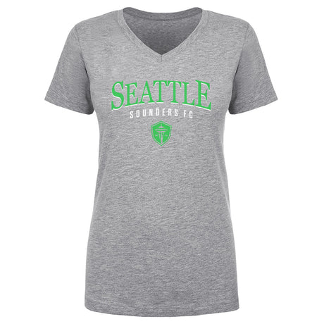 Seattle Sounders FC Women's V-Neck T-Shirt | 500 LEVEL