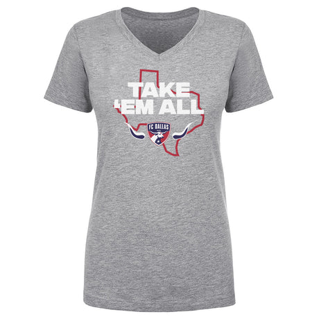 FC Dallas Women's V-Neck T-Shirt | 500 LEVEL
