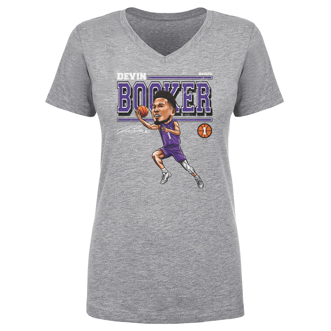 Devin Booker Women's V-Neck T-Shirt | 500 LEVEL