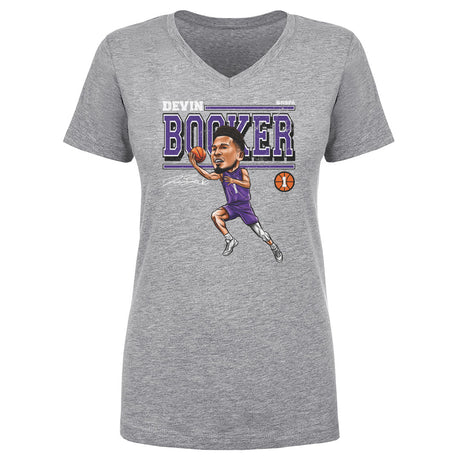 Devin Booker Women's V-Neck T-Shirt | 500 LEVEL