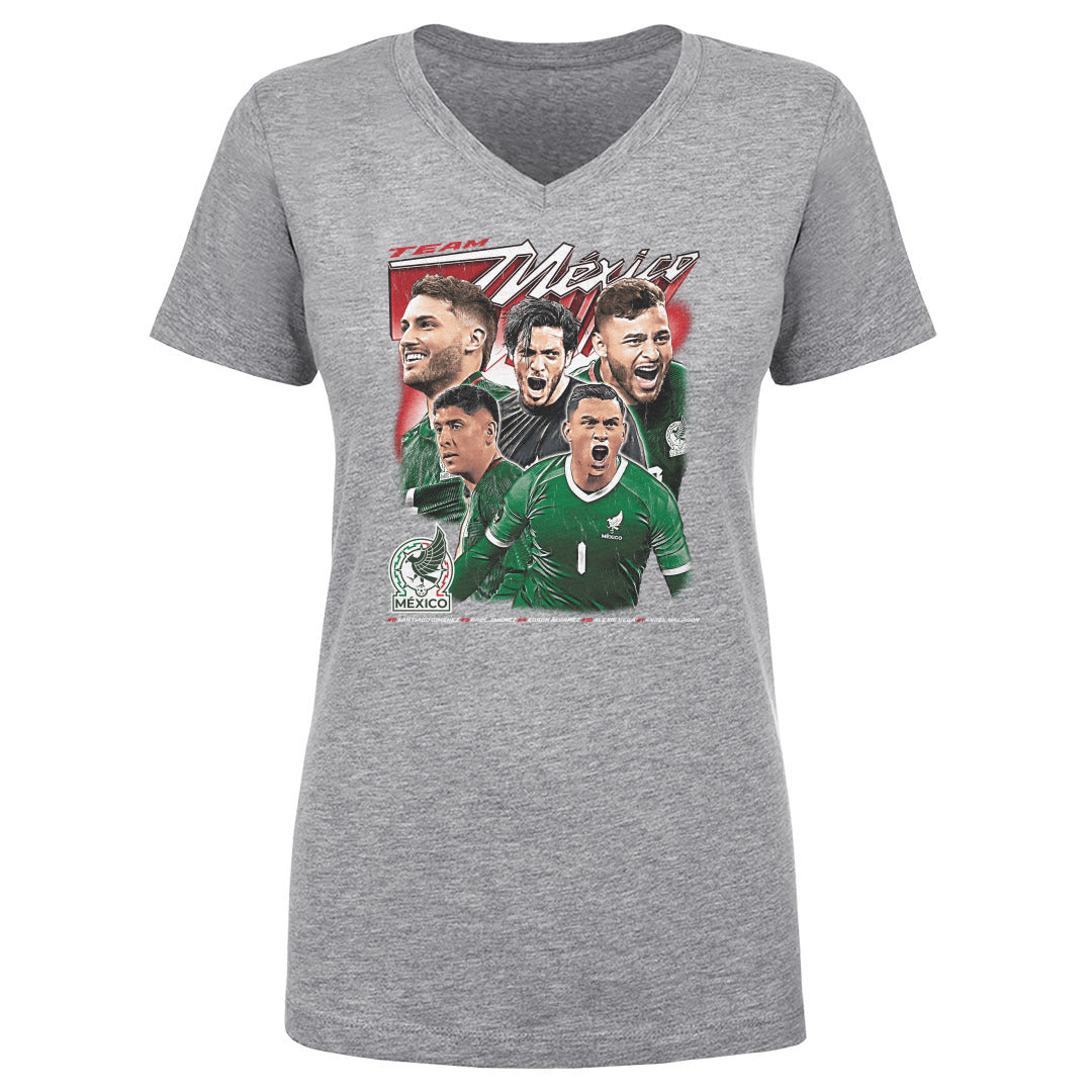 Mexico Women's V-Neck T-Shirt | 500 LEVEL