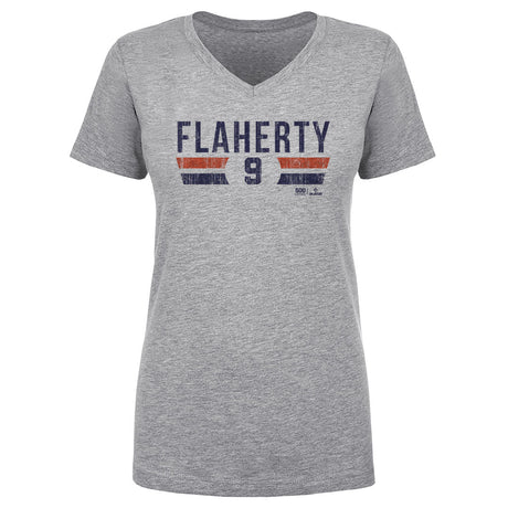 Jack Flaherty Women's V-Neck T-Shirt | 500 LEVEL