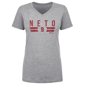 Zach Neto Women's V-Neck T-Shirt | 500 LEVEL