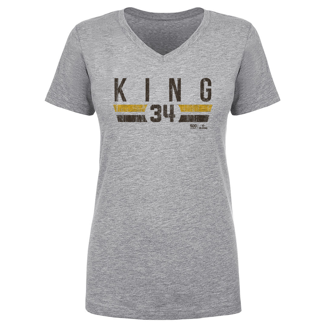 Michael King Women's V-Neck T-Shirt | 500 LEVEL