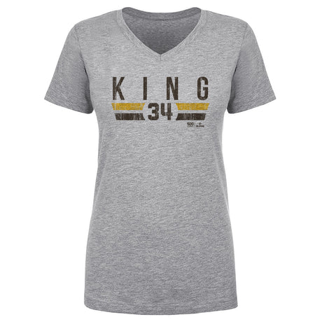 Michael King Women's V-Neck T-Shirt | 500 LEVEL