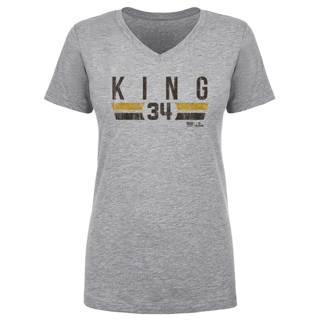 Michael King Women's V-Neck T-Shirt | 500 LEVEL