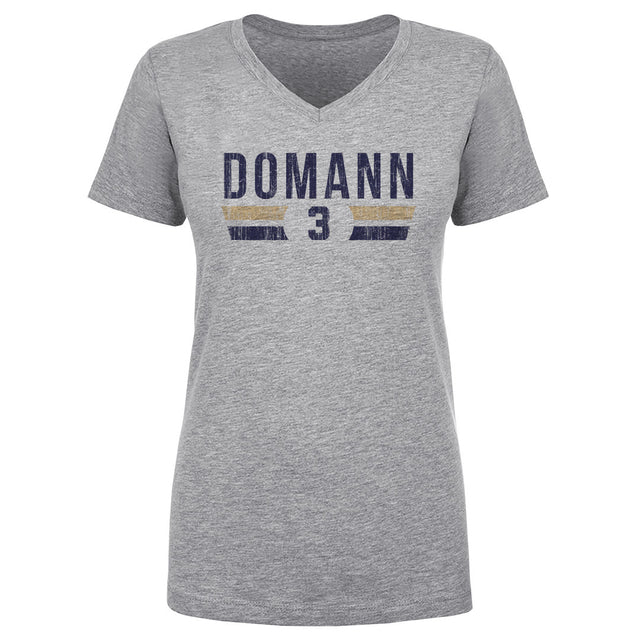 Brock Domann Women's V-Neck T-Shirt | 500 LEVEL
