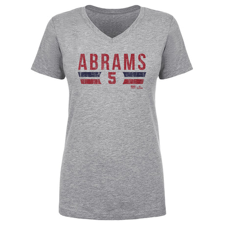 CJ Abrams Women's V-Neck T-Shirt | 500 LEVEL