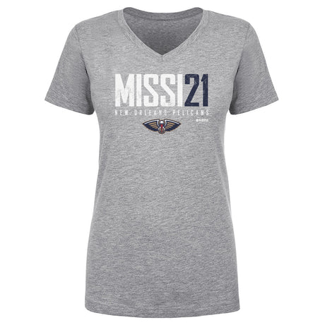Yves Missi Women's V-Neck T-Shirt | 500 LEVEL