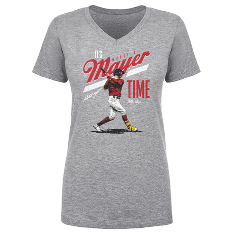 Marcelo Mayer Women's V-Neck T-Shirt | 500 LEVEL