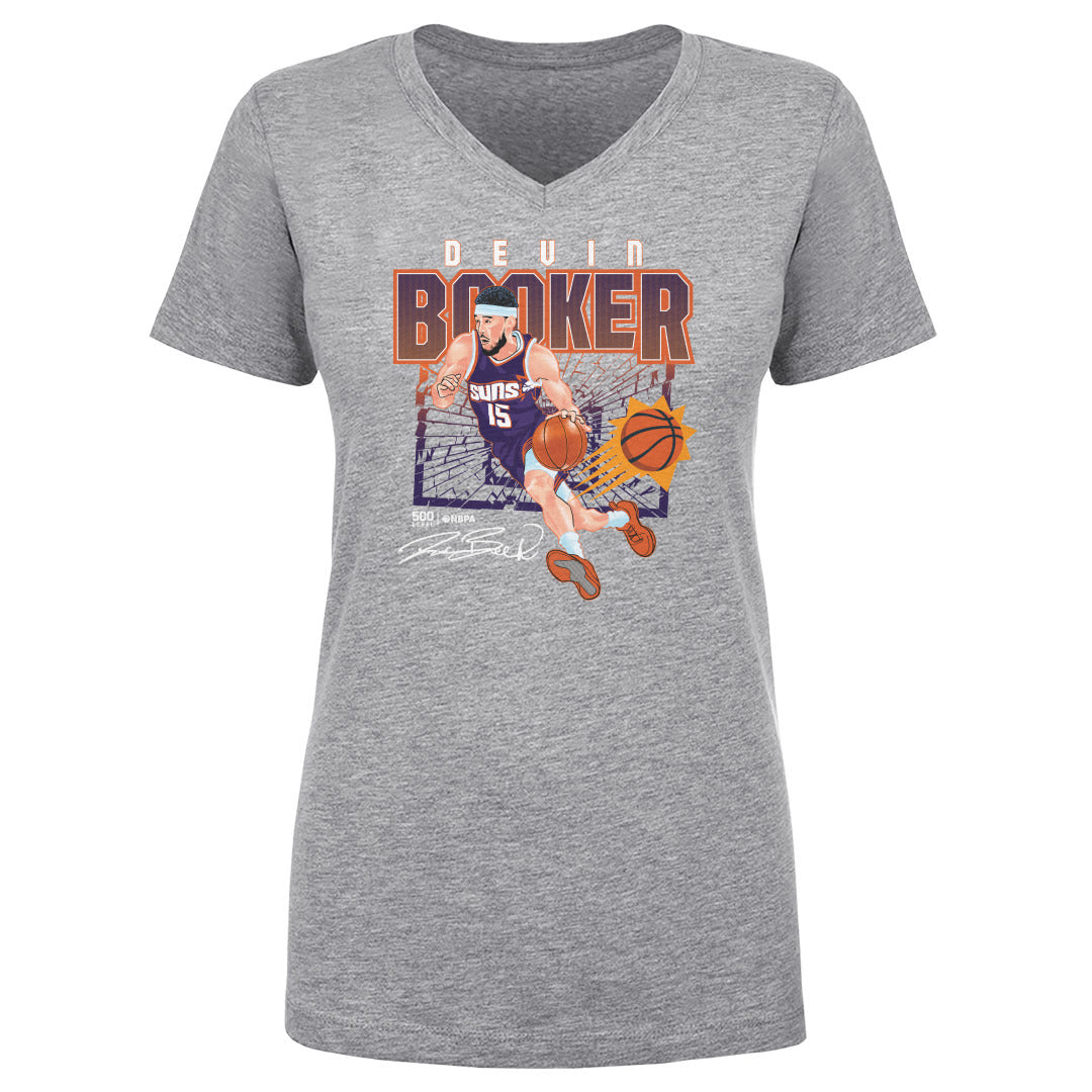 Devin Booker Women's V-Neck T-Shirt | 500 LEVEL