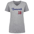 Yoshinobu Yamamoto Women's V-Neck T-Shirt | 500 LEVEL