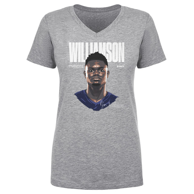Zion Williamson Women's V-Neck T-Shirt | 500 LEVEL