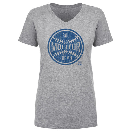 Paul Molitor Women's V-Neck T-Shirt | 500 LEVEL