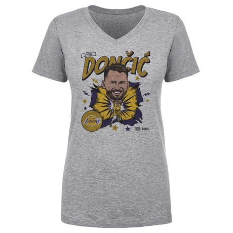 Luka Doncic Women's V-Neck T-Shirt | 500 LEVEL