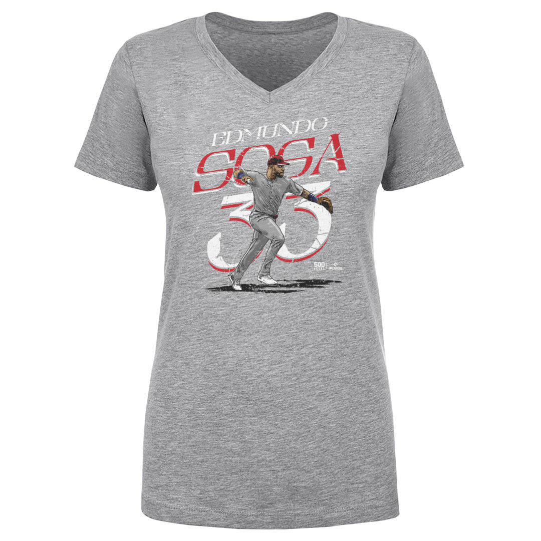 Edmundo Sosa Women's V-Neck T-Shirt | 500 LEVEL