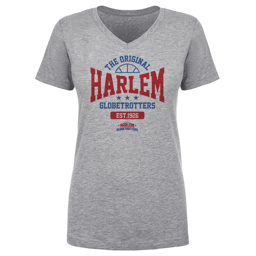 Harlem Globetrotters Women's V-Neck T-Shirt | 500 LEVEL