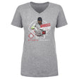 Marcell Ozuna Women's V-Neck T-Shirt | 500 LEVEL