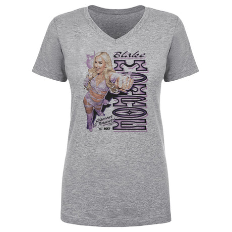 Blake Monroe Women's V-Neck T-Shirt | 500 LEVEL