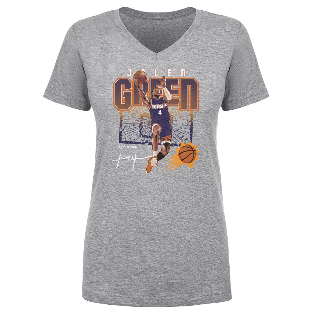 Jalen Green Women's V-Neck T-Shirt | 500 LEVEL