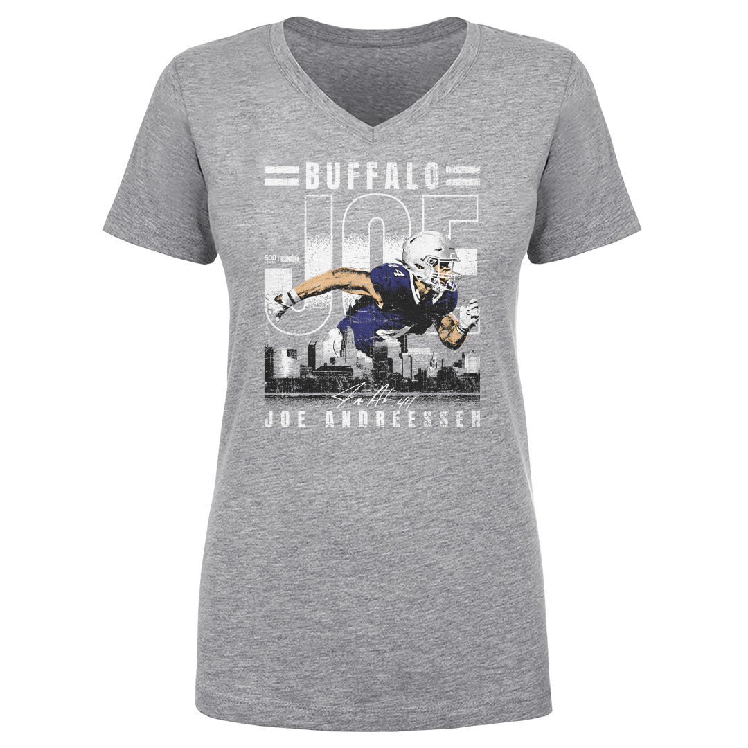 Joe Andreessen Women's V-Neck T-Shirt | 500 LEVEL